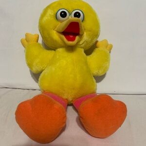 Vintage Tyco Sesame Street Tickle Me
Big Bird Plush.